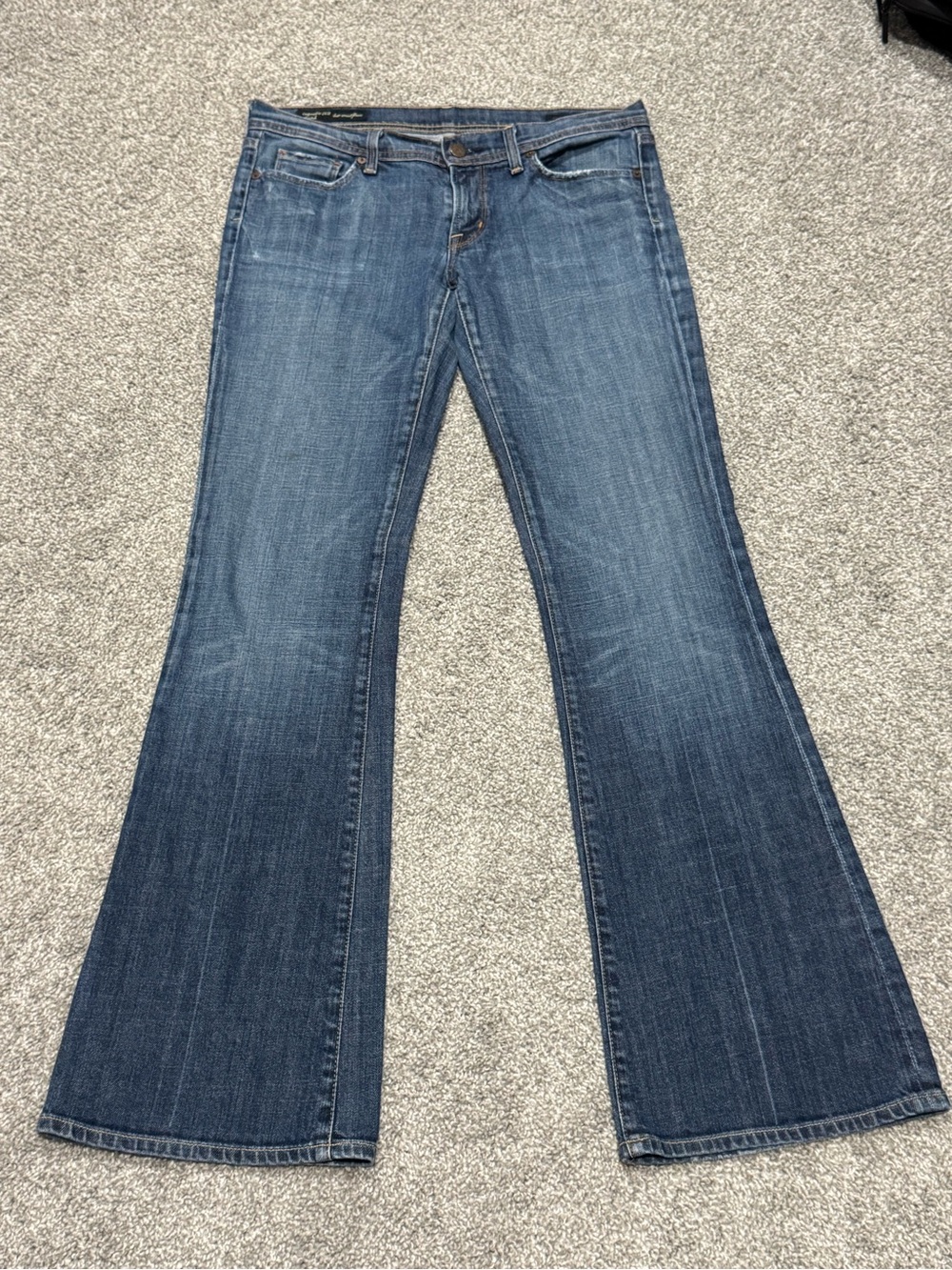 Citizens Of Humanity Blue Flare Jeans